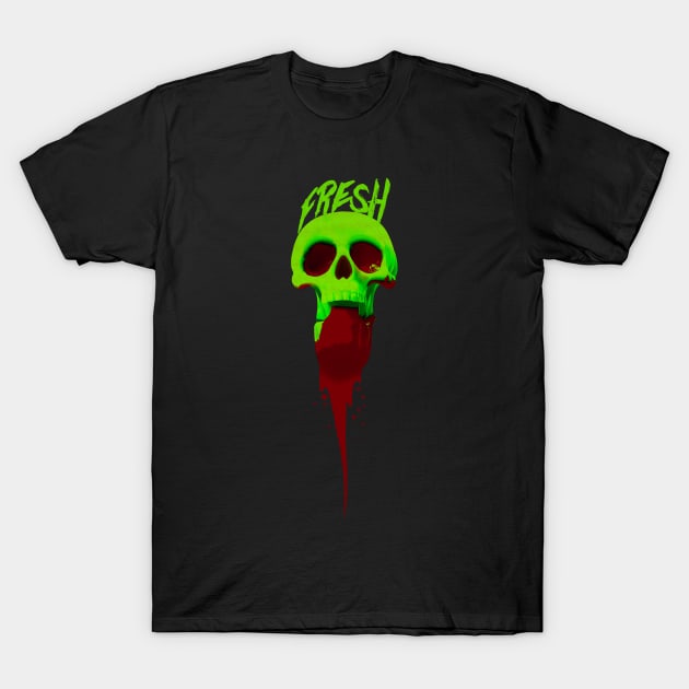 Fresh Skull T-Shirt by Fresh! Printsss ™